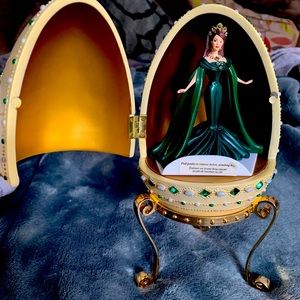 Barbie Empress of Emeralds resin egg